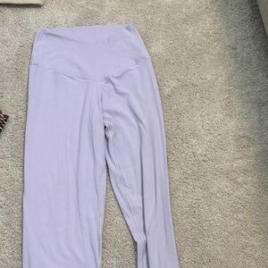 Lavender High-Waisted Leggings